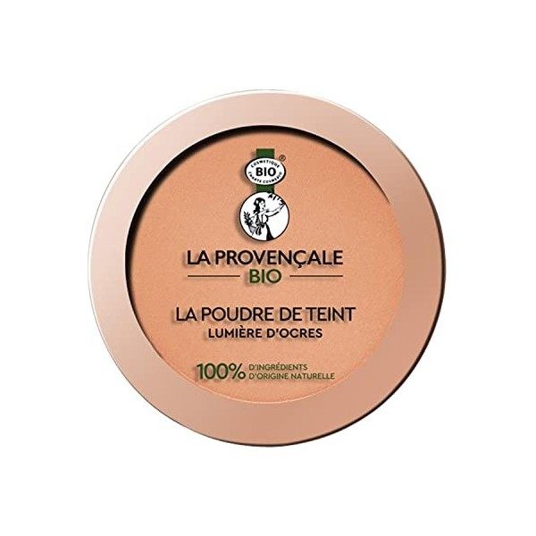 La Provençale Bio - La Poudre de Teint Lumière dOcres Certifiée Bio - 100% Ingrédients dOrigine Naturelle - Pour Tous Types