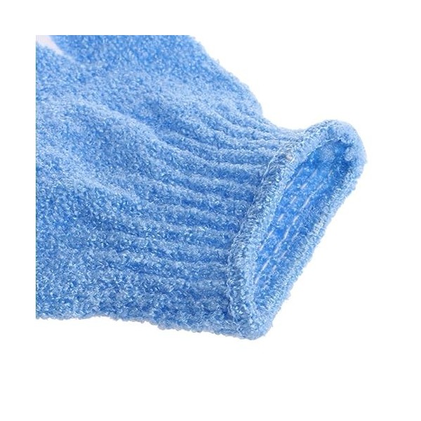 FOMIYES Gants De Gommage Corporel 2 Pièces Gants De Bain Exfoliants Gants De Douche Gommage Corporel Éponge Givrée