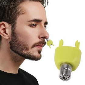 Tête de Tondeuse à Cheveux pour le Nez, Tête de Rechange pour Tondeuse à Cheveux Lavable et Rotative à 360 Degrés pour QP2520