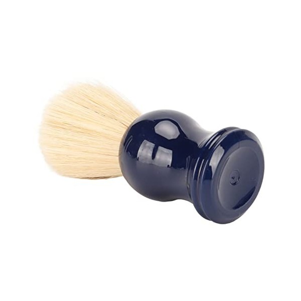 Brosse à Barbe pour Hommes avec Poils en Nylon, Kit Doutils de Toilettage pour le Visage Petit et Léger, Taille Légère, pour