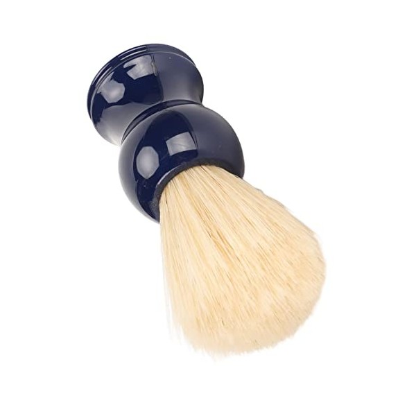 Brosse à Barbe pour Hommes avec Poils en Nylon, Kit Doutils de Toilettage pour le Visage Petit et Léger, Taille Légère, pour