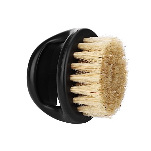 Blaireau De Rasage, Brosse à Poils De Blaireau Pur Faite à la Main Avec Manche En Bois De Frêne Naturel De Mandchourie Pour H
