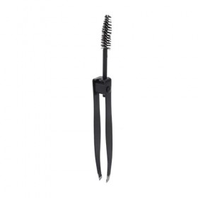 Pince à Sourcils Multifonctionnelle Noire avec Peigne à Sourcils Outil de Maquillage Idéal Outil de Toilettage de Maquillage 