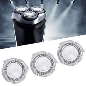 Fdit 3 pièces Accessoire de Remplacement de tête de Rasoir en Acier adapté pour Philips HQ8 PT720 HQ7340 HQ7120 HQ7360