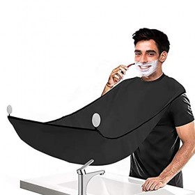 Tablier de Rasage de Barbe Noir 