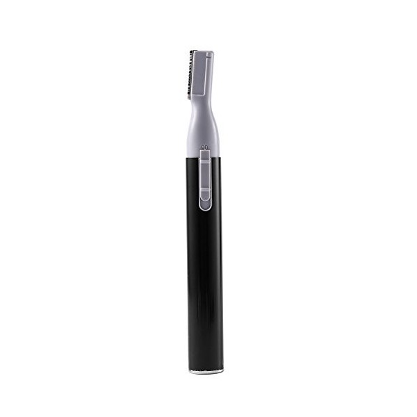 DEWIN Épilateur, Portable Visage électrique Sourcil Cheveux Corps Lame Rasoir Rasoir Dissolvant Tondeuse Beauté Noir 