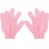 FOMIYES Gants De Massage Pour Le Corps 2 Pièces Gant De Gommage Coréen Gants De Douche En Nylon Exfoliants Pour Le Corps Gant