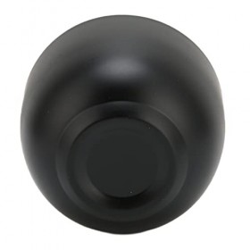 Bol de Rasage élégant en Acier Inoxydable Noir pour Homme – Durable, Antidérapant, Polissage Fin – Cadeau de Fête des Pères a