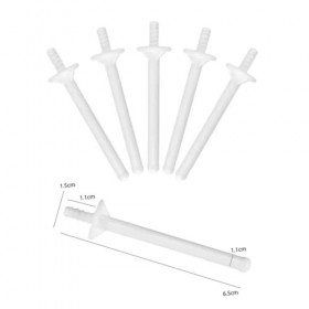 Bâtons de Cire de Nez,50 Applicateurs de Bâtons de Cire de Nez Kit dépilation du Nez à la Cire d’Abeille Naturelle Kit de Ci