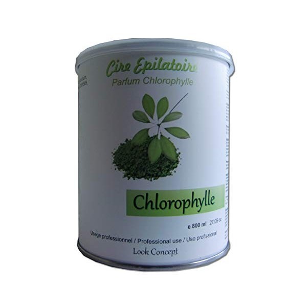 Storepil - Pot cire à épiler jetable CHLOROPHYLLE - 800 ml pour épilation