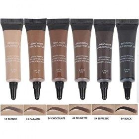 Gel à sourcils, teinture de gel à sourcils imperméable à leau pour sourcils, pommade de style sourcils imperméable durable 5