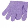 POPETPOP Paire De Gants De Bain Gants Exfoliants Gants De Douche Corporelle Double Face