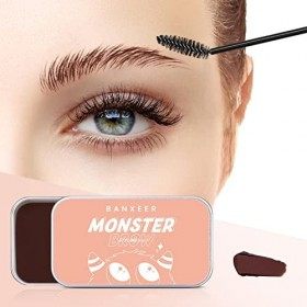 leryveo Savon à Sourcils - Savon coiffant pour Les Sourcils | Pommade coiffante pour Sourcils imperméable et Taches de Longue
