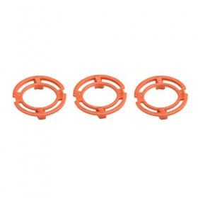 Gorgeri 3 pièces Bague de retenue de lame ABS Anneaux de retenue lame orange pour la série 7000 9000 Modèles RQ12
