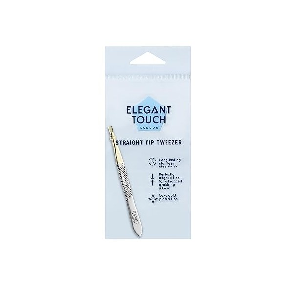 Elegant Touch Essential Implements Pince à épiler à pointe droite