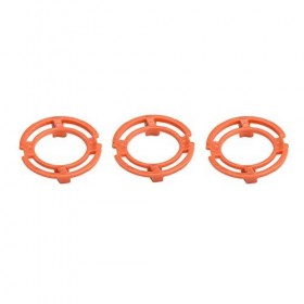 Bague de retenue de lame - Bagues de retenue de lame orange 3PCS, compatible avec les modèles Philips Norelco série 7000 9000