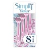 Venus Sensitive Simply Rasoirs Jetables Femme, Pack de 8 Rasoirs [OFFICIEL]