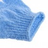 minkissy Gants De Bain Exfoliants 2 Pièces Gants De Douche Boue Pour Frotter Le Corps