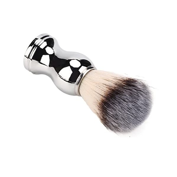 Brosse de Rasage Fabriquée à la Main, Petite Brosse de Rasage Portative à Forte Force de Nettoyage, Poils Doux de qualité Sup