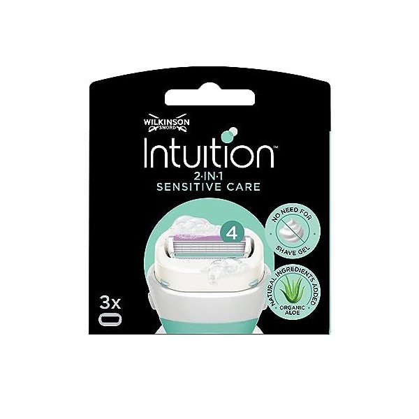 Wilkinson Sword Intuition Variety Lames de rasoir pour femme