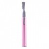 Rose multifonction Portable électrique femmes tondeuse faciale rasoir sourcil Shaper stylo corps épilateur enlèvement sécurit