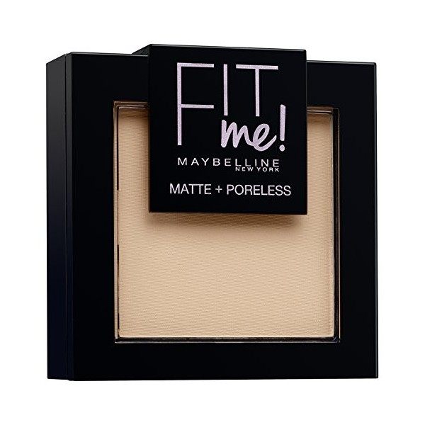 Maybelline New-York - Poudre Compacte Fit Me Matte & Poreless - Peaux normales à grasses - 115 Ivoire - 9 g