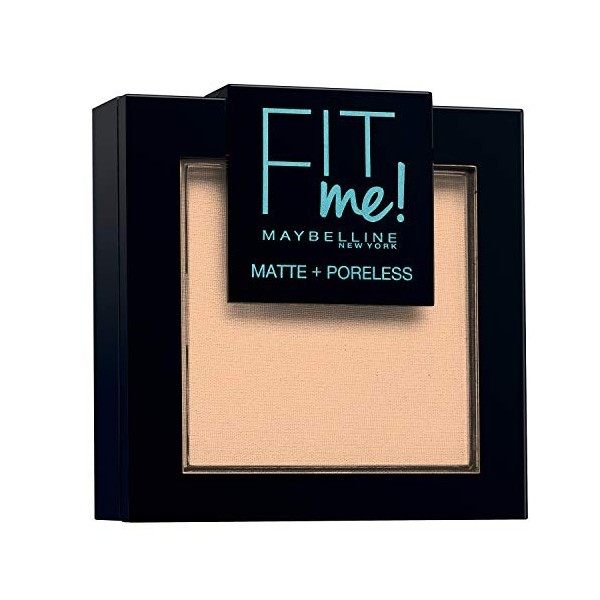 Maybelline New-York - Poudre Compacte Fit Me Matte & Poreless - Peaux normales à grasses - 115 Ivoire - 9 g