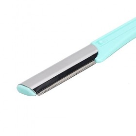 3pcs Femmes Tondeuse à Sourcils Lame en Acier Inoxydable Rasoir à Poils du Visage Rasoir de Mise en Forme des Sourcils, Lames