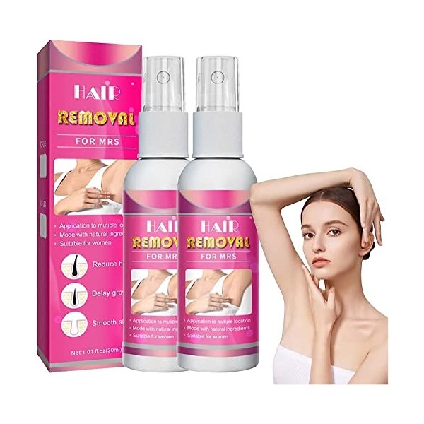 New Hair Removal Spray,Natural Permanent Hair Removal Spray, Non-Irritating&Painless Hair Removal for Men and Women, Suit for