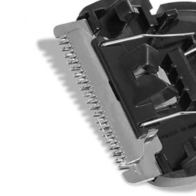 Uinfhyknd Lot de 2 têtes de tondeuse à cheveux pour QC5130 QC5115 QC5120 QC5125 5135 Noir