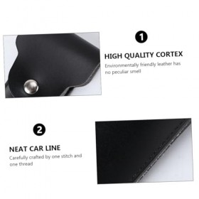 minkissy Femmes Rasoir Étui En Cuir Rasoir En Cuir Sac Rasoir En Cuir Conteneur Rasoir De Sécurité Sac En Cuir Porte-Rasoir É