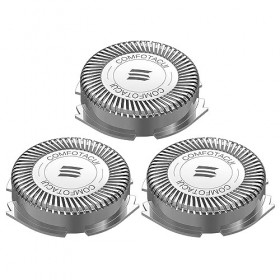 Têtes de Remplacement de Rasoir Compatibles avec PHILIPS HQ8, Shaver Replacement Heads Précis, Têtes de Rasoir de Rechange Ra
