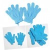 POPETPOP 1 Paire De Gants De Douche Gant De Bain Gommage Serviette De Douche Gant De Gommage Du Corps Gants De Bain Pour Douc