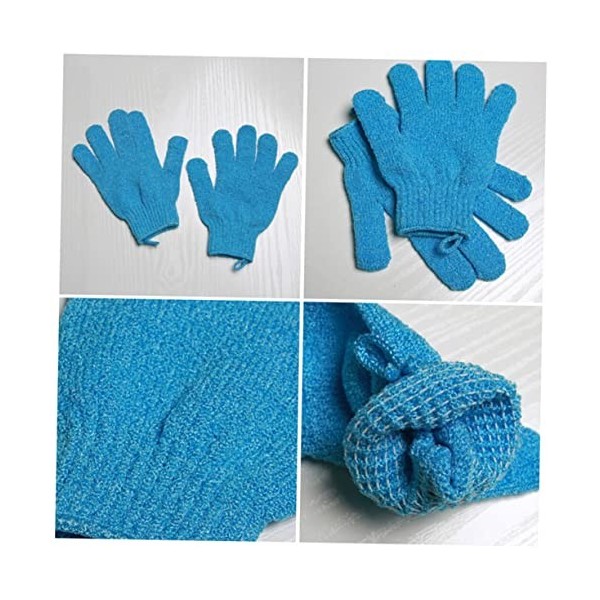 POPETPOP 1 Paire De Gants De Douche Gant De Bain Gommage Serviette De Douche Gant De Gommage Du Corps Gants De Bain Pour Douc