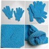 POPETPOP 1 Paire De Gants De Douche Gant De Bain Gommage Serviette De Douche Gant De Gommage Du Corps Gants De Bain Pour Douc