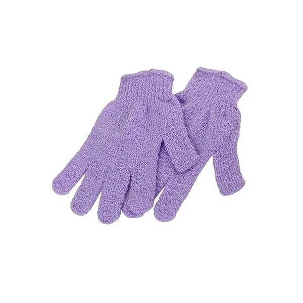 POPETPOP Paire De Gants De Bain Gants Exfoliants Gants De Douche Double Face