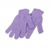 POPETPOP Paire De Gants De Bain Gants Exfoliants Gants De Douche Double Face