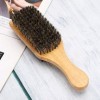 La Brosse à Barbe Double Face Adoucit La Barbe, Prévient Lirritation du rasoir. Brosse Multifonctionnelle pour le Nettoyage 