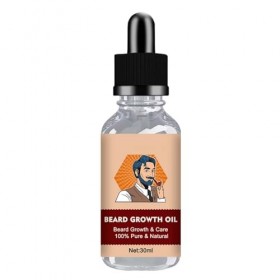 Huile à barbe pour hommes, Croissance des cheveux de moustache, huile de barbe pour la croissance des hommes, La crème hydrat