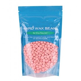 Perles De Cire Pour Lépilation, 100g, Perles De Cire Dure Et Chaude Dépilatoire, Pour le Visage, le Corps, les Jambes, le Bi