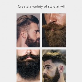 Ensemble de Brosses à Barbe Professionnelles pour Hommes, 3 Pièces, en Nylon, pour la Maison, Huile pour Cheveux, Brosse de C