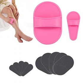 Painless Hair Removal Sponge New Portable Body Depilation,Refill Pads for Hair Remover Buffer,Depilatory Sanding Device Hair,