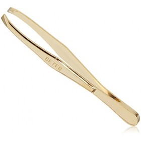 BETER – Pince à épiler pointe droite Doré 1 pz-unisex