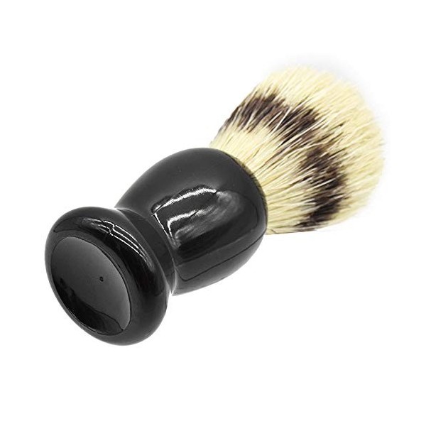 Cuasting Blaireau à barbe en poils de sanglier souples pour - Kit de rasage avec support