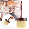 ROMONIX - Brosse professionnelle pour le cou et le visage - Brosse de rasage pour homme - Brosse de rasage pour la coupe des 