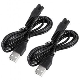 FRCOLOR Cordon De Rasoir Universel 2 Pièces Rasoirs Électriques Câble De Charge Universel C Câble De Charge Cordon DAlimenta