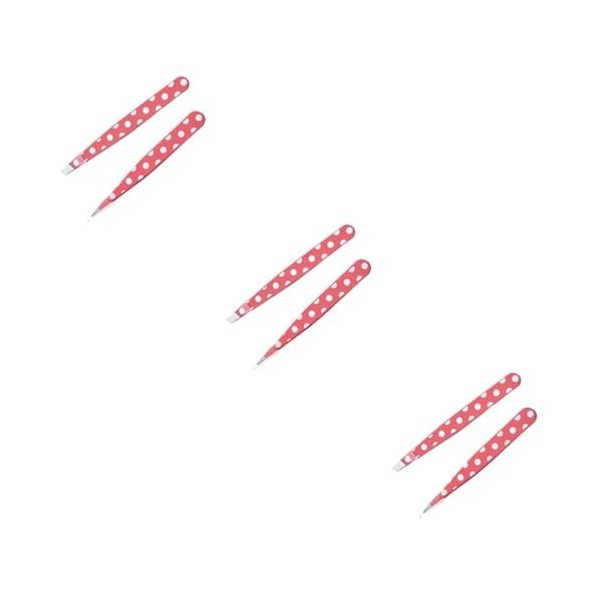 FRCOLOR 2 Pièces Pince À Sourcils En Acier Inoxydable Pince À Sourcils De Précision Pince À Épiler Pour Le Visage Pince À Épi