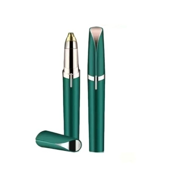 Epilateur Sourcil Femme Rasoirs,Stylo epilateur sourcil rasoir femme électrique visage, femme rechargeable Rosedoré Sans Doul