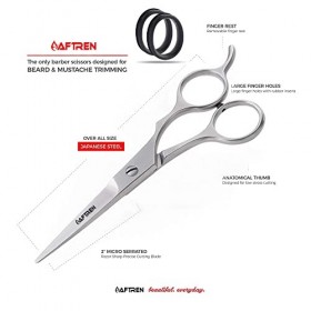 Ciseaux de coupe de cheveux professionnels enfants barbe moustache ciseaux de coupe de cheveux coupe de cheveux sûre ciseaux 