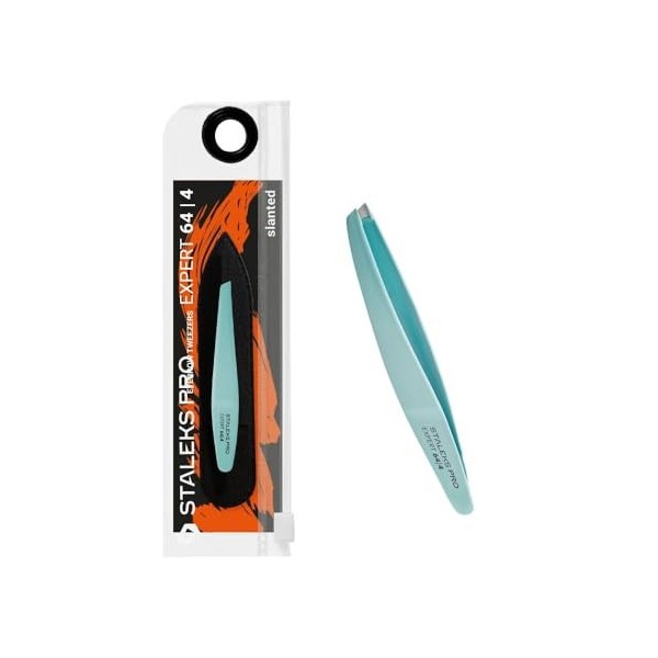 STALEKS PRO Pince à sourcils fins en acier inoxydable Expert 64/4